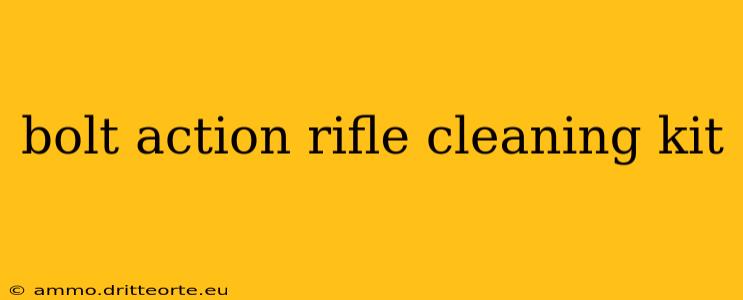 bolt action rifle cleaning kit